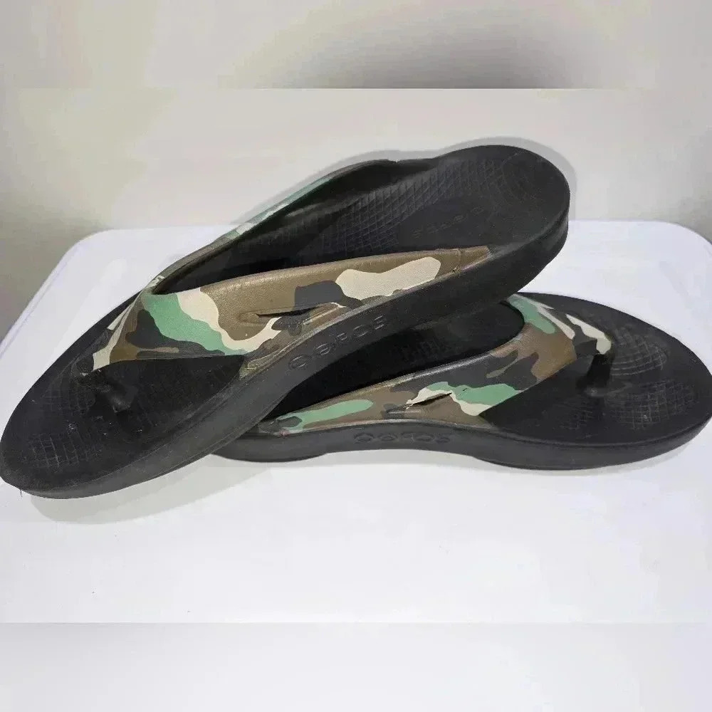 OOFOS OOriginal Sport Flip-Flops Unisex Women's Size 16 Mens Size 14 - Picture 5 of 9